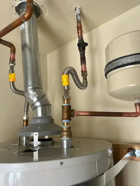 Water heater installation and plumbing repair in Northeast Central Loveland