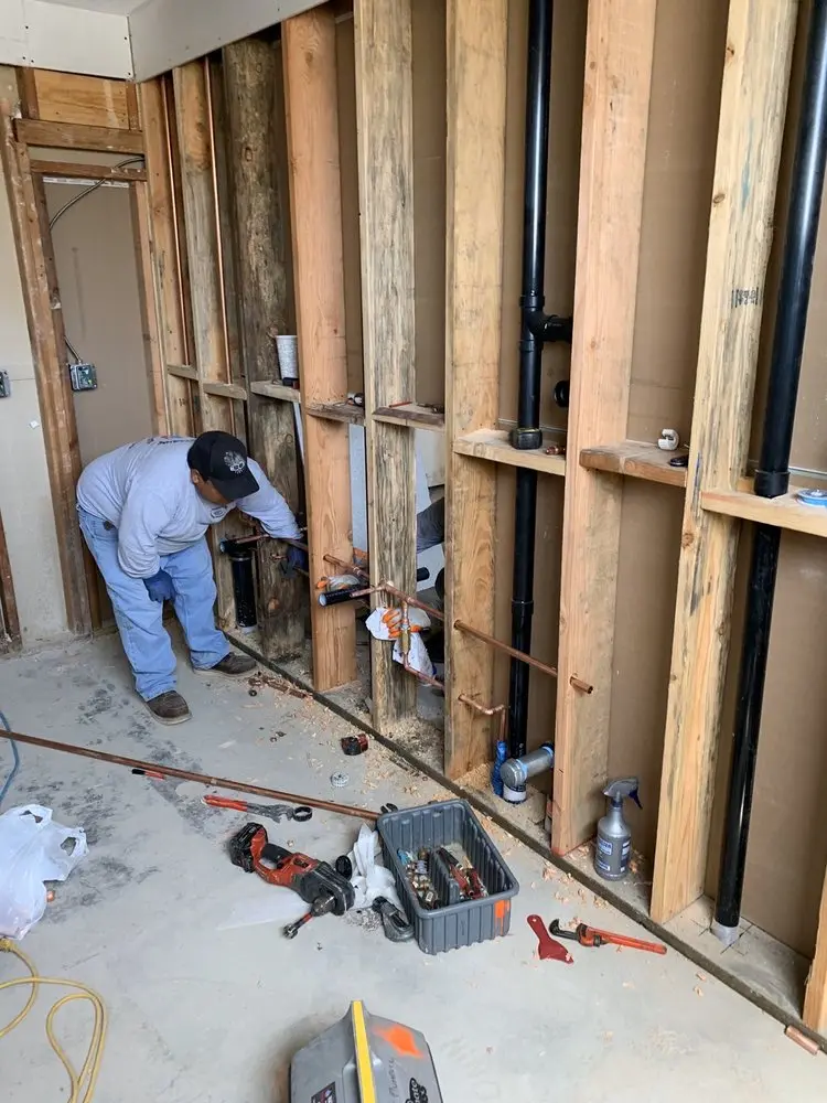 Commercial rough-in plumbing for Water Heater Replacement in Northeast Central Loveland